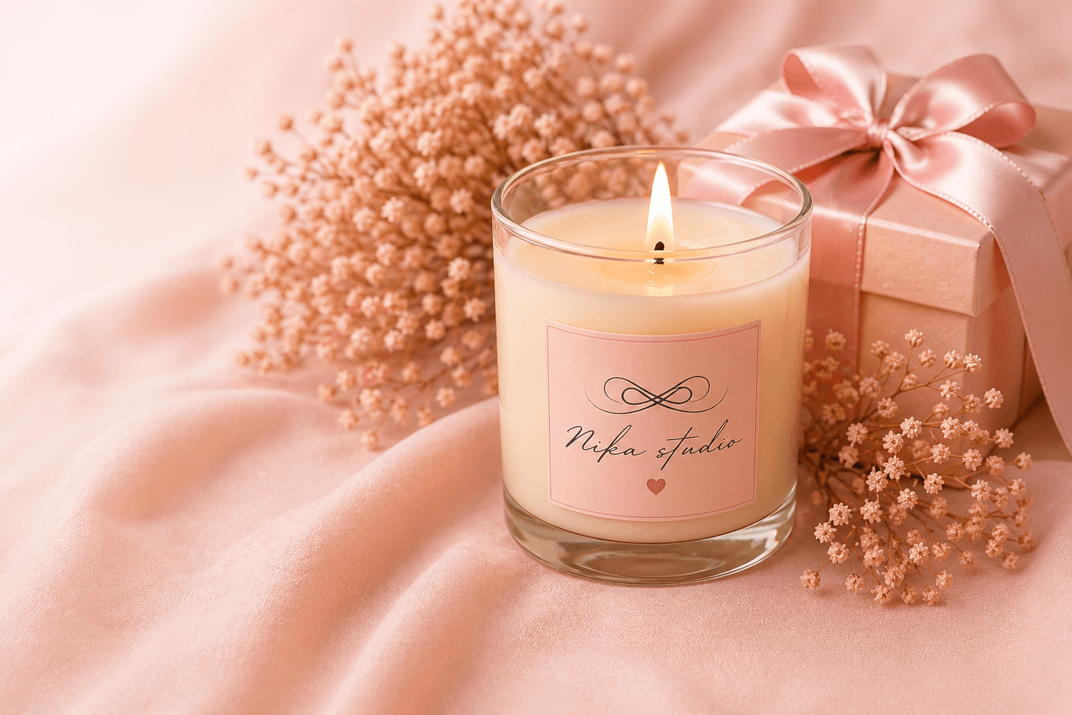 Nika Studio Candle hero